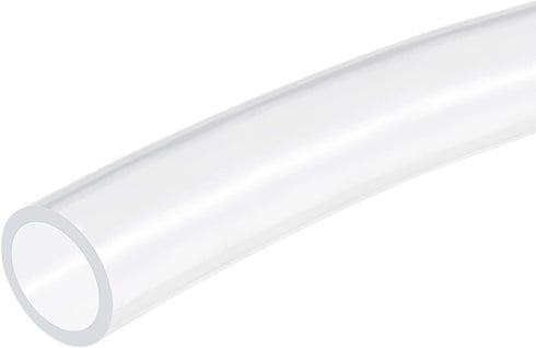 DMiotech 28mm ID 34mm OD Clear PVC Tube Flexible Transparent Hose Vinyl Tubing for Garden Water Tube,Air Tube Oil Tube,1m Length...