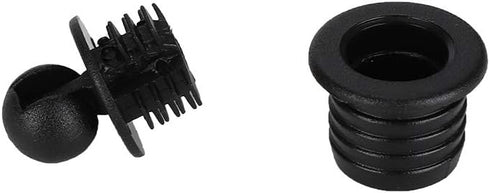 QANYEGN 10 Pairs Speaker Grill Guides, Speaker Parts Accessories, Plastic Ball and Socket Speaker Mesh Snap Fastener, Speaker Grill Peg......