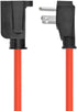 Monoprice Coiled Power Tool Extension Cord - NEMA 5-15P to NEMA 5-15R, Expands from 3 Feet to 10 Feet, 13 Amp, 16AWG, Orange...