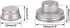 2 Pack Mason Jar Shaker Lids 304 Stainless Steel with Silicone Seals for Mix Spices Dredge Flour Sugar Salt Peppers and Any REGULAR MOUTH Mason Ja...