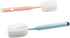 GUDEKIKL 2Pcs Sponge Clean Bottle Brush,Long Handle Plastic Sponge Brush,Flexible Sponge Cleaner Brush,Kitchen Cleaning Cup Brush for Glasswares...