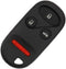 DRIVESTAR Keyless Entry Remote Car Key Fob 1999 2000 2001 2002 2003 for Acura TL 1998 1999 2000 2001 2002 for Honda Accord Replace# KOBUTAH2T...