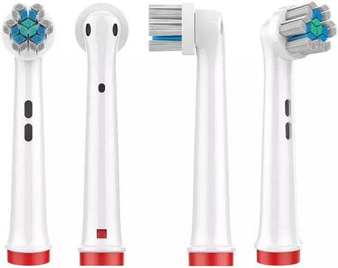 Replacement Brush Heads for Oral-B Braun Electric Toothbrush, Diamond Clean, EB55-X - Pack of 4...