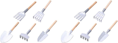 Artibetter Accessories 10 pcs Mini Zen Garden rakes Grass rake Miniature Garden Tool Tool Set Miniature Beach Toys Beach Toys Beach Toys...