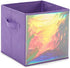 Heritage Kids Holographic Collapsible Storage Cube, 10"x10", Purple...