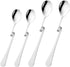 OSALADI 4pcs Espresso Spoon Stainless Steel Jam Honey Spoon Coffee Stir Spoon Milk Mixing Spoons Teaspoon Hanging Cup Dessert Tea Stirring Spoons ...