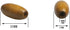 50Pcs Brown Oval Wood Tube Beads 20 x 10mm Barrel Natural Wooden Loose Spacer Beads for Bead Crafts Making (3mm Hole)...