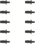 10PCS Drip Irrigation Fittings 1/4" To 5/16 Inch Barbed Reducing Couplings Drip Irrigation Fittings Drip Line Connectors For 1/4Inch And 5/16Inch ...