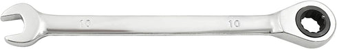 10mm Ratcheting Combination Wrench, 72 Teeth Metric Ratcheting Wrench SAE 12 Point Ratchet Box Ended Spanner Tools...