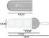 Travel Pill Organizer with Silicone Carrying Rope 3 Compartment Daily Pill Cases Organizers Waterproof Portable Medicine Box for Medication Fish O...
