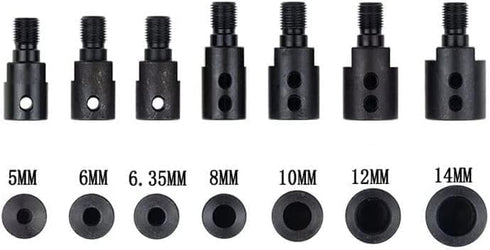 CHANCS Thread 0.8mm-10mm Drill Chuck 3/8-24UNF Threaded Connecting Rod Inner Diameter 5mm Great Clamping Force Keyless Drill bits Drill Accessorie...