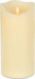 Eldnacele Large LED Candles with 6H Timer Flickering Flame, Battery Operated Electric Candles with Real Wax Warm Light for Christmas Halloween Hom...