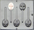 Candy Molds N More Cross on Oval Lollipop Chocolate Candy Mold Religious 405 (405)...