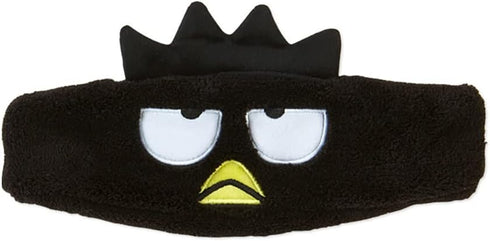 Sanrio 986330 Sanrio Hair Band Hair Turban Headband, Black, Bad Batumaru, Batumaru, Face Washing, Makeup, One Size Fits Most, Girls, Character...