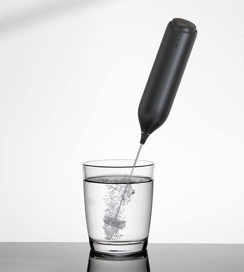 Milk Frother Handheld, ESCLAP Wirelessly Rechargeable Frother for Coffee, Electric Drink Mixer Handheld for Cappuccino, Frappe, Matcha, Hot Chocol...
