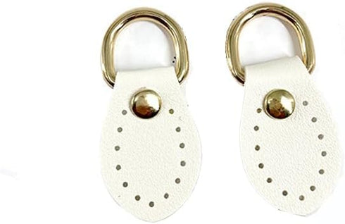 4 Pack Purse Strap Mount Hook PU Leather Sewing Buckle DIY Hanging D-Ring Clips Replacement for Purse Making Supplies Handbag Shoulder Belt Hardwa...