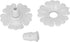 30 Set Hummingbird Feeders Replacement Flowers, Greener Hummingbird Feeder Replacement Parts with Stable Structure Durable Materia for Outdoors (2...
