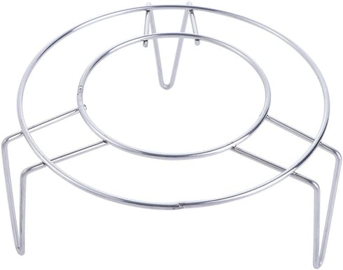 2 Pcs Stainless Steel Steam Rack, 2.6 Inch Tall Heavy Duty Pressure Cooker Trivet Rack Stands, Steaming Rack, Pot Pan Cooking Stand...