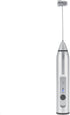Electric Milk Frother,Rechargeable Electric Cappuccino Frother,Professional for Restaurant Home(Silver)...