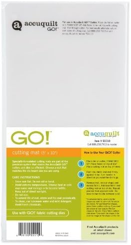 AccuQuilt GO! Cutting Mat; 5-inch-by-10-inch by AccuQuilt...