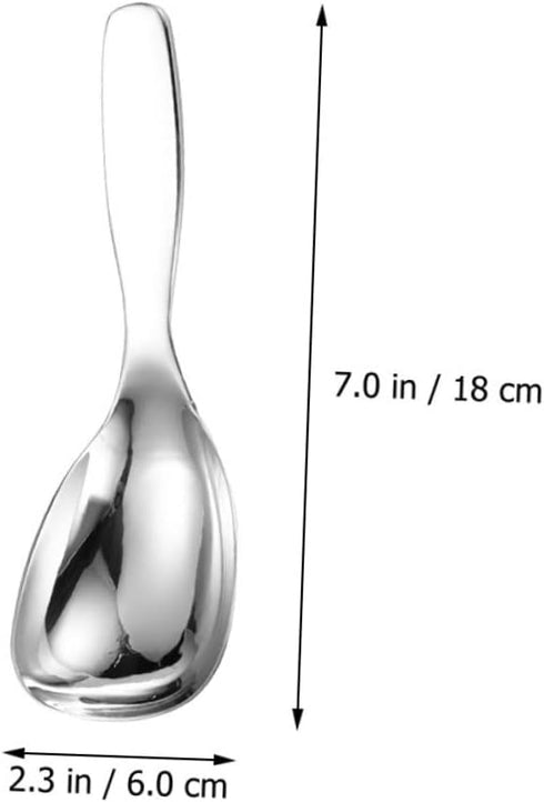 Serving Spoon Serving Spoon Appetizer Spoons Metal Serving Spoons Stainless Steel Serving Utensils Non Stick Rice Scooper Potato Spoon Food Servic...