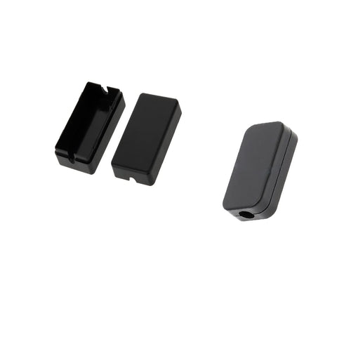 Waterproof Electrical Project Case Power Junction Box, Project Box with Cover Black Plastic (40 x20 x 11mm), 10 Pack...
