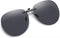 Clip On Sunglasses Polarized Over Prescription Glasses Unisex Rimless Non-Flip Up...