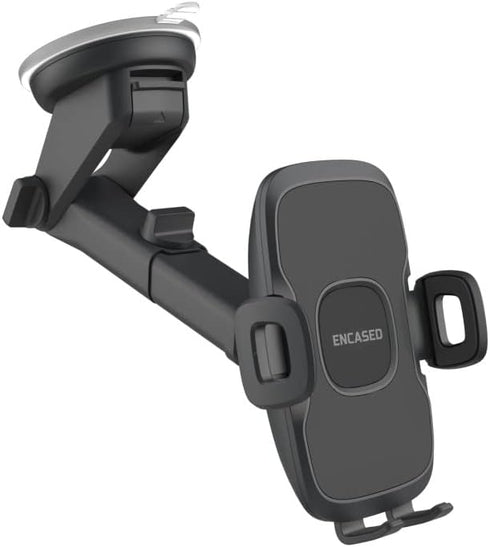 Encased Car Phone Mount, Works with Motorola Models (Moto G Power, G Stylus, Moto G Pure, G Play) Case Friendly Phone Holder for Car (Window, Dash...