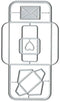 1Pc Silver Simple Heart Box Frame Metal Cutting Dies for Card Making Kit Embossing Paper Die Cuts Sets Scrapbooking Machine Stencils Storage Pocke...