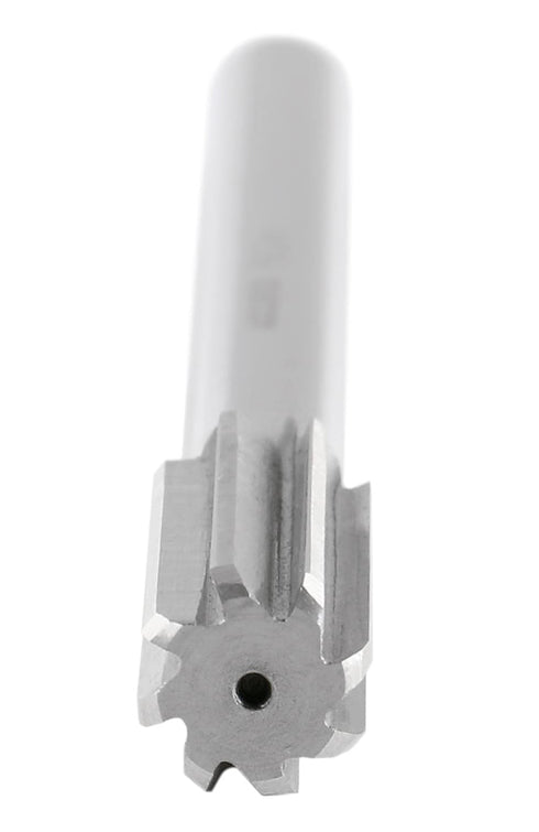 Accusize Industrial Tools 15.0 mm H.S.S. M2 Straight Shank Straight Flute Chucking Reamers, Right Hand, Shank Dia 11 mm, 6 Flute, 8'' Oal, 0400-51...
