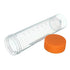 10pcs 50ml Plastic Centrifuge Test Tube Empty Bottles Self Standing Screw Caps...