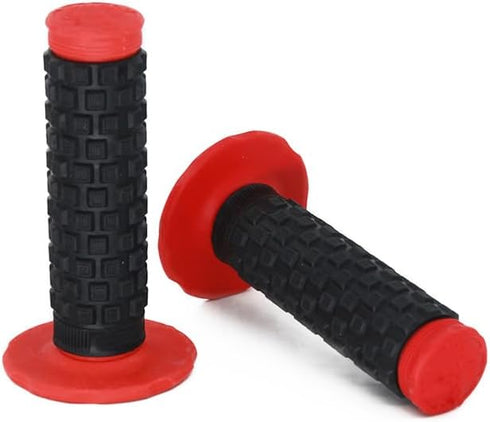 2pcs 7/8" Universal Motorcycle Hand Bar Grips Pillow Grip Anti-Slip Rubber Racing Grip for Dirt Bike Motocross CR80R/85R, CRF150R, CR125R/250R, CR...