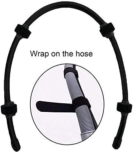 Universal Adjustable Shape Drain Hose Guide Assembly for Kitchen Sink Laundry Tub Washing Machine Discharge Hose Clip Hose Holder Fits All Drain H...