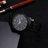CURREN Men's Watches Classic Black/Silver Steel Band Quartz Analog Wrist Watch with Date for Man...