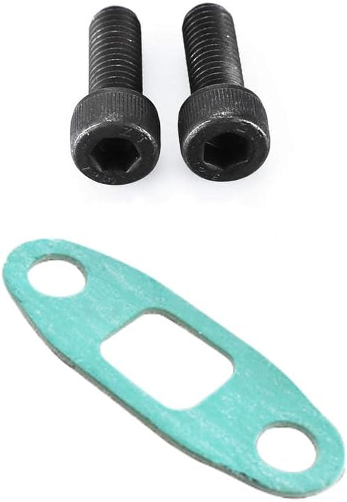 Billet 10AN Oil Drain Return Flange Adapter for T3 T4 Turbo Charger...