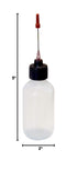 Plastic Squeeze Bottles 1oz, 2oz, 4oz, and 10ML All 1.5" Stainless Applicators Gun Rifle Shotgun Pistol Cleaning and Smithing Kit...