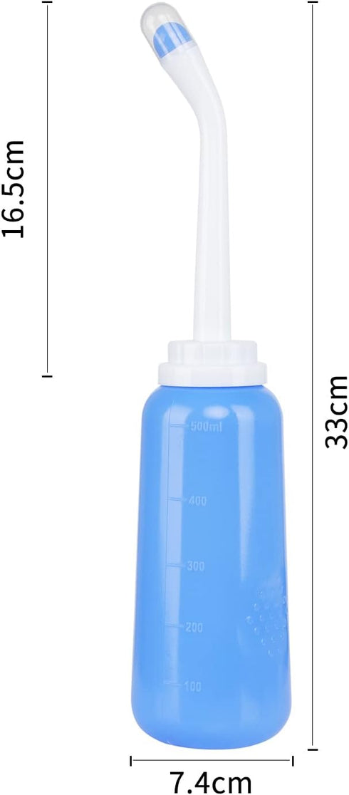 Reusable Vaginal Douche Cleaner for Women Portable Perineal Bottle Vaginal Cleansing System Vaginal Cleaner Bidet Bottle Sprayer Peri Bottle Irrig...