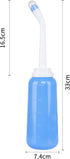 Reusable Vaginal Douche Cleaner for Women Portable Perineal Bottle Vaginal Cleansing System Vaginal Cleaner Bidet Bottle Sprayer Peri Bottle Irrig...