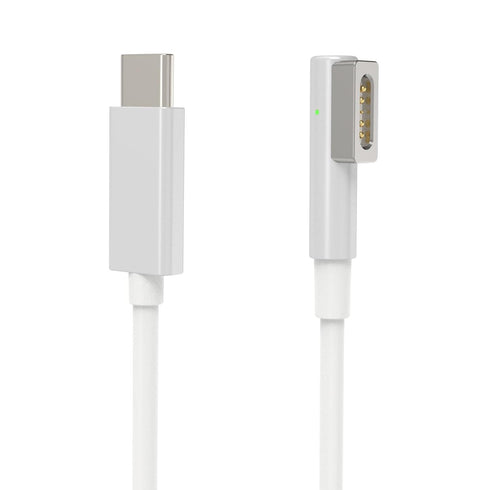 AJJ USB C to 1-Generation Magnetic Charging Cable 60W L-Tip Magnetic Head compatible with Macbook Air Pro 2006-2012...