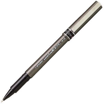 Uni Ballpoint Pen Ball, Black Ink, Water Proof (UB155.24)...