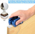 Banding Trimmer, Edgeband Cutter Tools Trimmer for Plywood Melamine Wood Double Veneer Trimmer Cabinet Wood Trimming Woodworking Tool Fit Width Ra...
