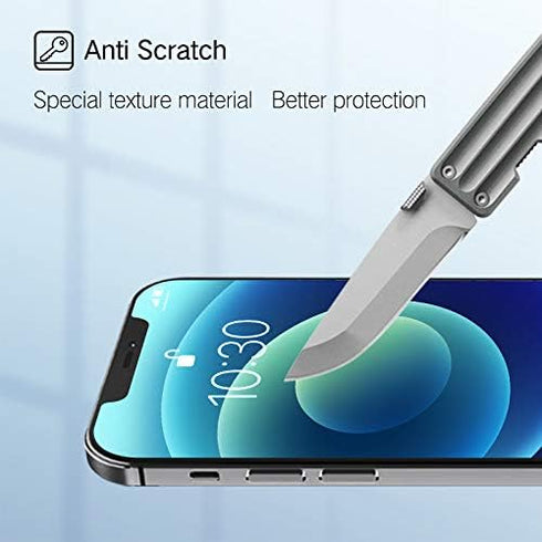 PERFECTSIGHT Anti Blue Light Tempered Glass Screen Protector Compatible with iPhone 12 & iPhone 12 Pro 6.1 inch 2020 Release, HD Clear Eye Care An...