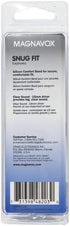 Magnavox MHP4820-WH Gummy Earbuds in White | Available in Pink, White, Black, Blue, & Teal | Earbuds Gummy | Extra Value Comfort Stereo Earbuds | ...