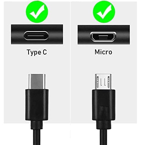 Mirco USB C Charger Charging Cable Cord Compatible for BlueParrott B650-XT B550-XT B450-XT B350-XT S450-XT B250-XTS C300 C400-XT Headset, Jabra El...
