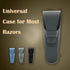 2-Pcs Silicone Razor Case, JCSMARTEC Rubber Safety Travel Shaver Cover Bag Protector, Portable Waterproof Razor Carrying Case (2-PACK)......