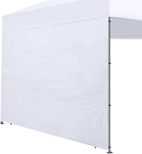 Canopy Tent Sidewalls for 8×8 Pop Up Canopy, Instant Canopy SunWall with Waterproof and UV Protection Layer, Straight Leg Canopy Shade Wall, 1 Pac...