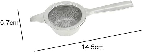 1 Piece Tea Strainer Tea Steeper Tea Filter Stainless Steel Tea Diffuser Tea Infuser Basket Loose Leaf Tea Infuser Long Handles Tea Strainer Tea S...
