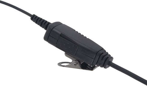 CLP1010e Acoustic Tube Earpiece CLP1080e Radio Ear Piece with Mic PTT Headset Compatible with Motorola UHF 1010e 1080e CLP1040e CLP1083e CLPe446 C...