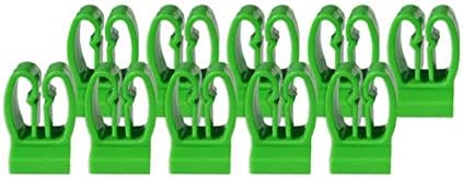 Olsa Tools Tool Holder Clips | 10 Pieces | Fits Magnetic and Wall Mount Screwdriver Organizers | Green...
