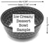 Polish Pottery Bowl - Ice Cream/Dessert - Maraschino...